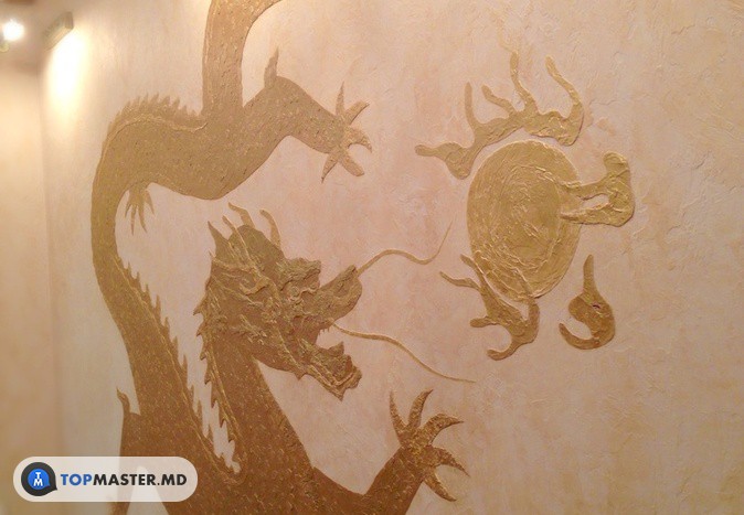 Роспись стен "Дракон" изображение 3