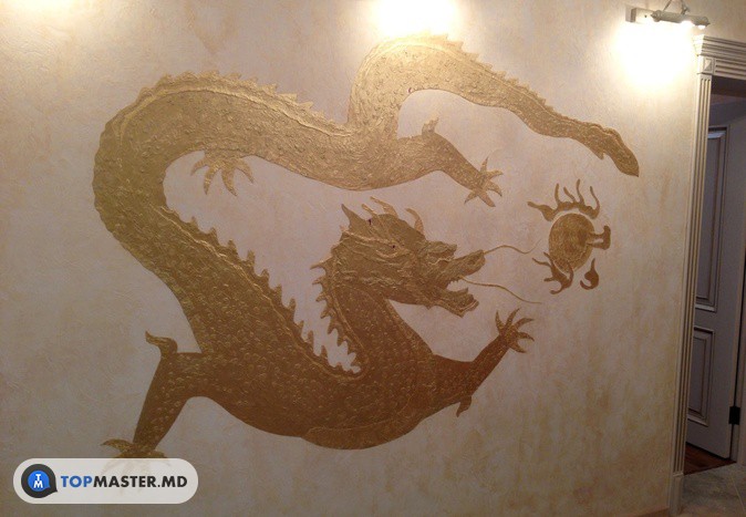 Роспись стен "Дракон" изображение 2