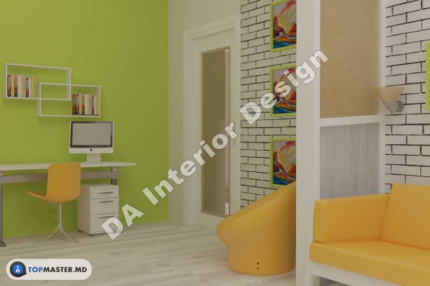 Proiect design interior apartament cu 2 camere изображение 4