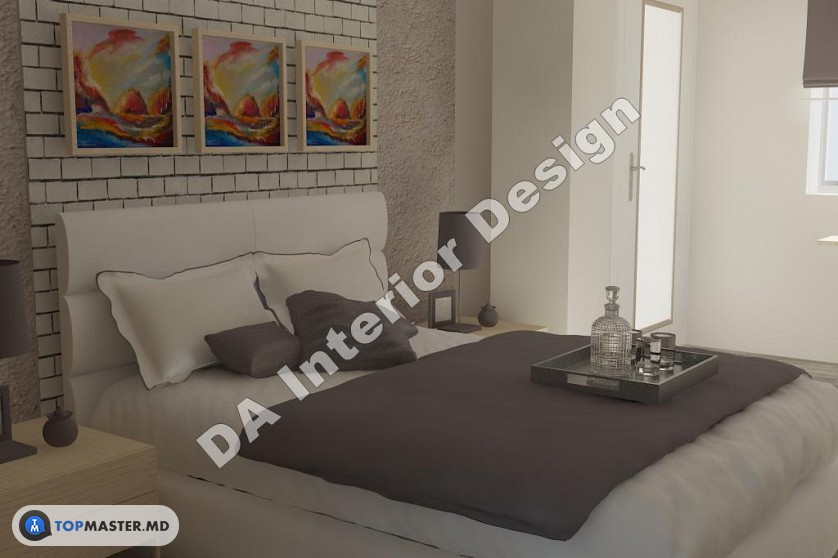 Proiect design interior apartament cu 2 camere изображение 9