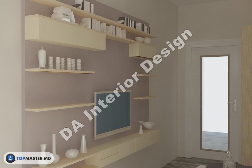 Proiect design interior apartament cu 2 camere изображение 10