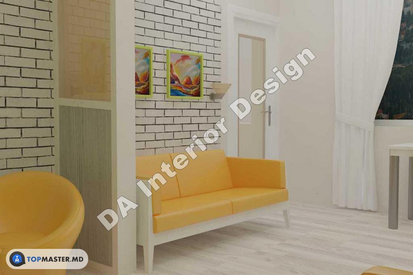 Proiect design interior apartament cu 2 camere изображение 3
