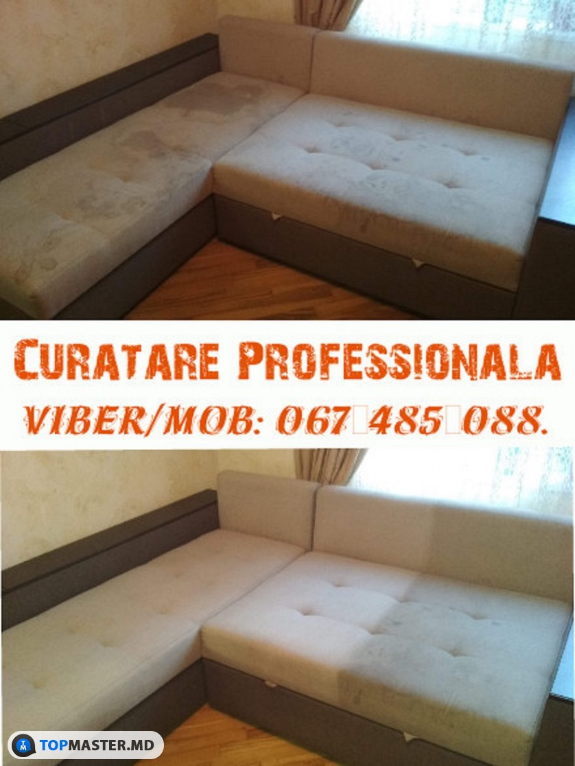 Химчистка мягкой мебели / curatare chimica a canapelelor / sofa cleaning. изображение 1