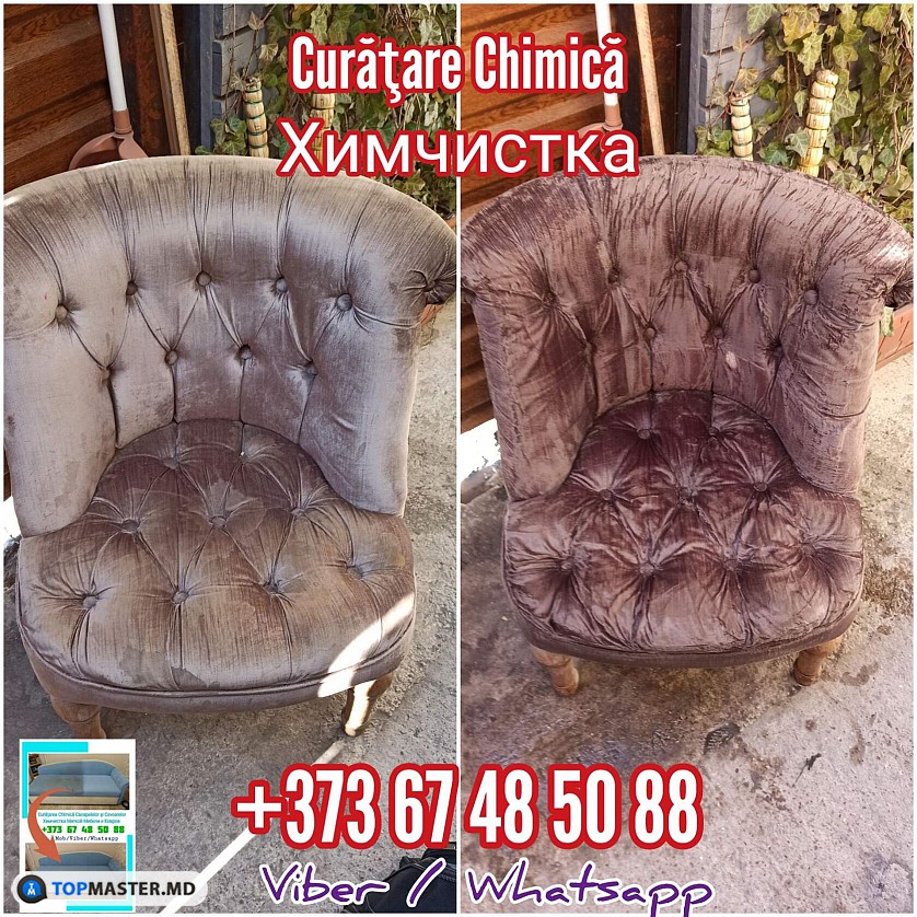 Химчистка мягкой мебели - Curatare chimica a canapelelor. изображение 2