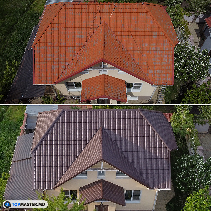 DBP Vopsire acoperisuri. Curatare prin spalare cu presiune a acoperisurilor изображение 1