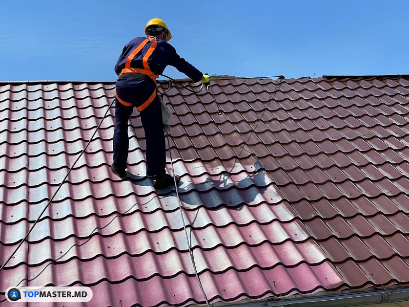 DBP Vopsire acoperisuri. Curatare prin spalare cu presiune a acoperisurilor изображение 7