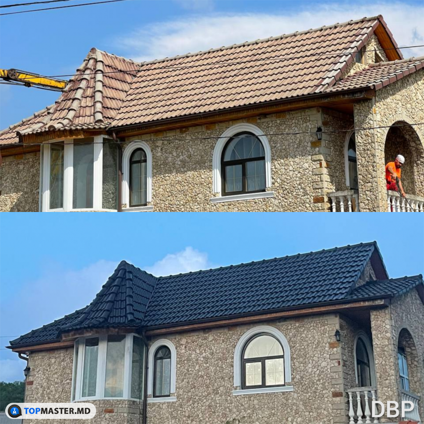 DBP Vopsire acoperisuri. Curatare prin spalare cu presiune a acoperisurilor изображение 6