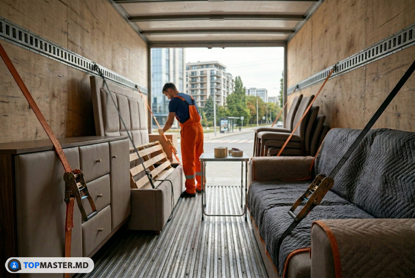 Перевозка мебели в Кишинёве | Грузовое такси CargoTaxi.md изображение 6